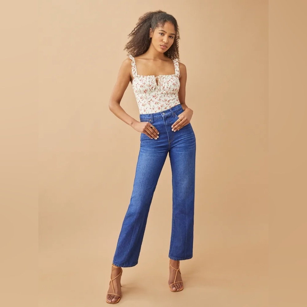 NWT Reformation Cowboy Jeans - Zenia